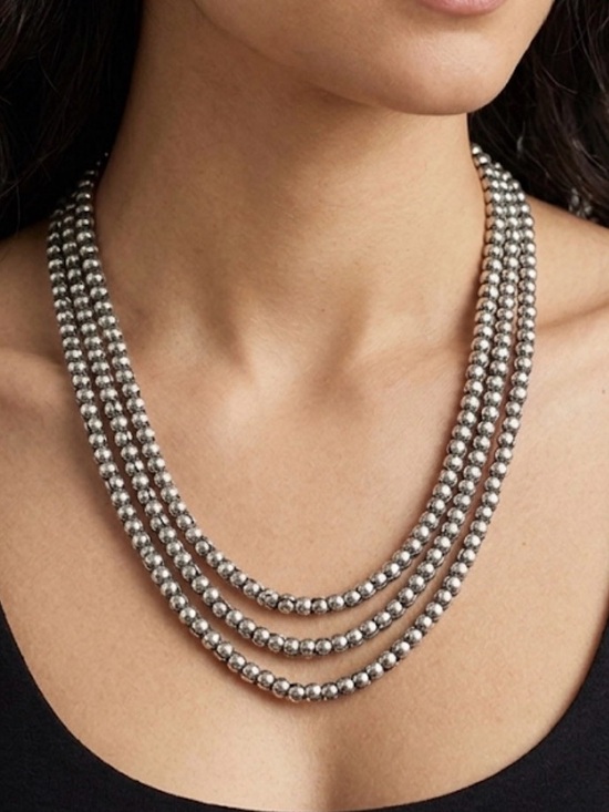 Silpada Jewelry - Silpada Retired N1108 Sterling Silver Triple Strand Toggle Necklace 17” to 18”